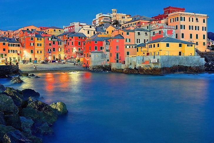 Genoa by night