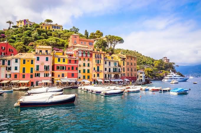 The Ligurian coast