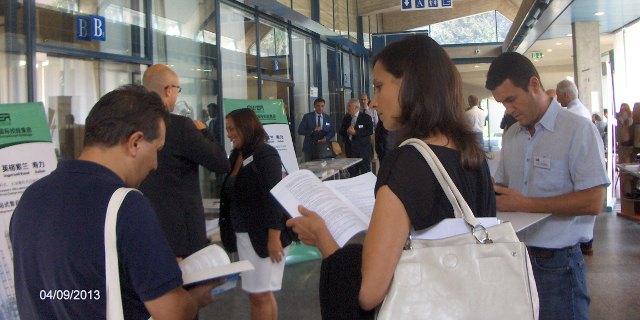 The exhibition floor at a previous World Maintenance Forum