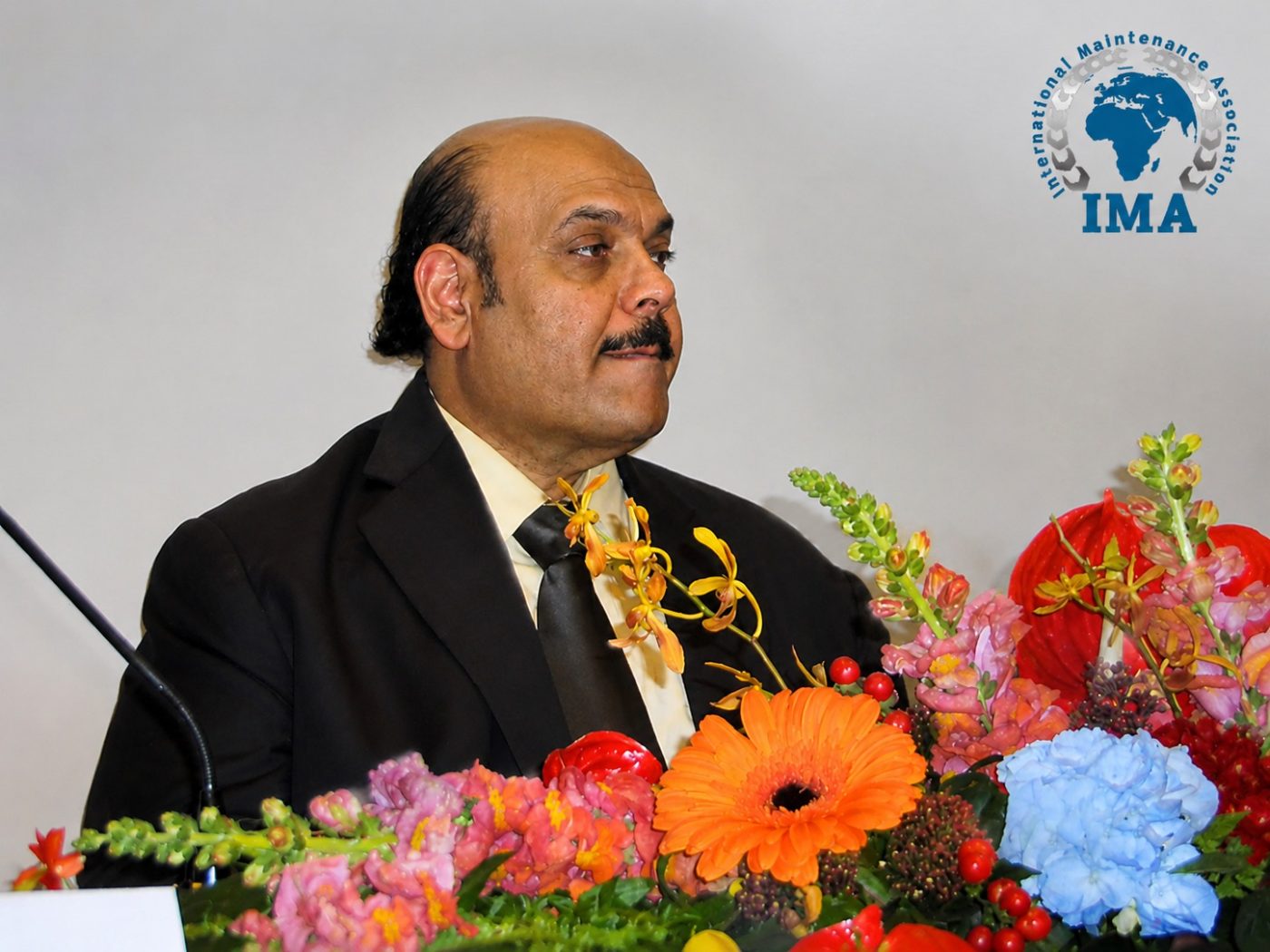 Dr. Zohair Al Sarraj at a previous World Maintenance Forum